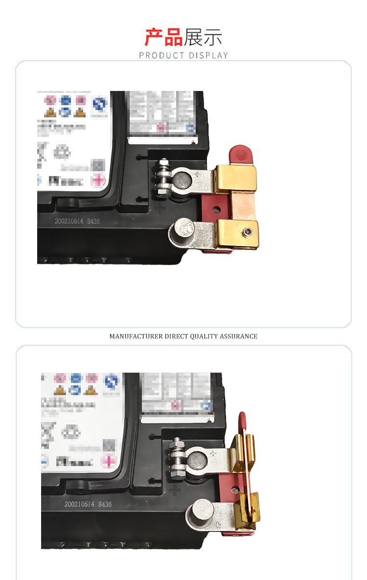 Brass Positive and Negative Horizontal Vertical Car Battery Head Power Off Switch