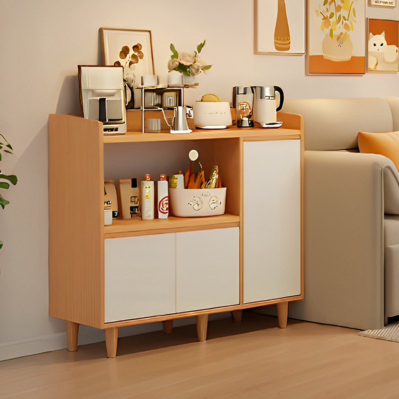 Gabinete de comedor, sala de estar, sofá, armario de almacenamiento contra la pared, armario de almacenamiento integrado moderno y simple, armario de té, armario de almacenamiento