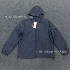 CP外贸跨境COMPANY徽章连帽夹克外套男女同款欧美风衣镜片男女款1