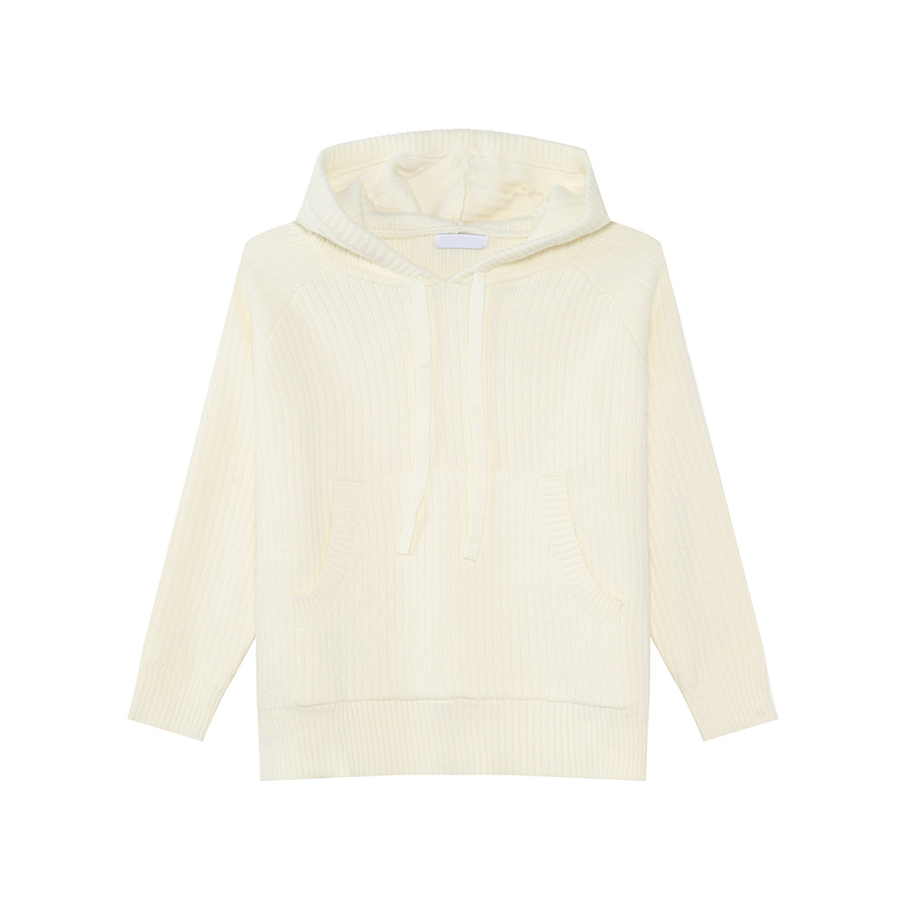 MTLCLOTHES Hombres| Nuevos productos de otoño coreanos minimalistas encapuchados simple atmósfera suéter de punto suelto de moda