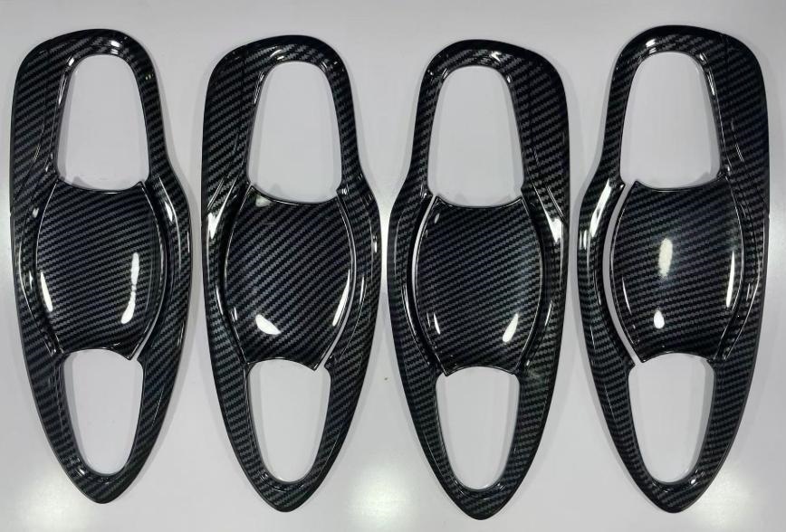 Suitable for 26 Models of Hilux Travo Door Handles, Door Bowl Covers, Tail Light Covers, Hilux Rearview Mirror Covers, Modified Carbon Fiber Pattern