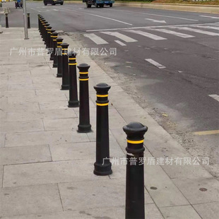 Cast Iron Stopper Column, River Chain Guardrail, Iron Roman Column, Municipal Engineering Roadblock Pile Warning Column