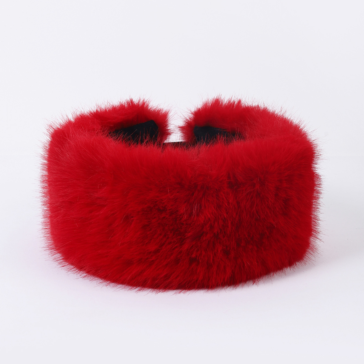 Transfronterizo de otoño e invierno imitación de piel de zorro piel gruesa sombrero de techo protección para los oídos cálido anillo sombrero para el cabello sombrero de techo vacío comercio exterior