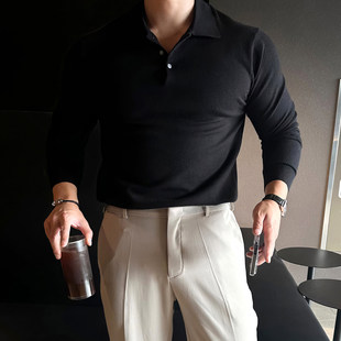 ��ɫᘿ�POLO����ʿ�߼������X�Lë�����e�ȴ��̄�ͨ��ë�����³�