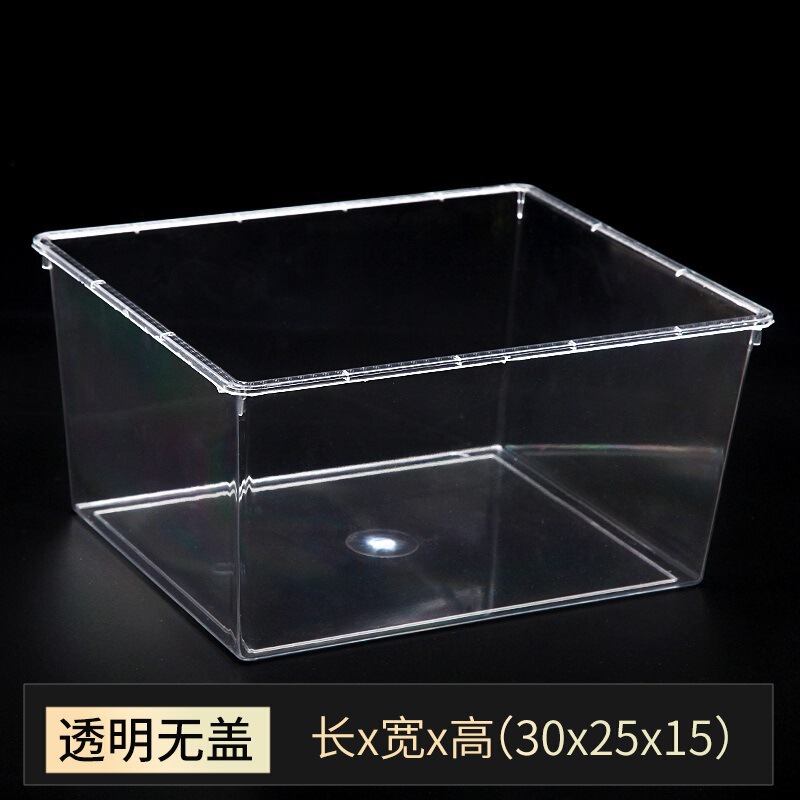 拡大斜め半透明バルクスナック棚プラスチックボックススーパーマーケットスナック食品ボックス収納と整理ボックス|undefined