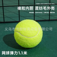 メーカー直販訓練テニス高弾力試合用ボールゴムテニス印刷ロゴ成人訓練