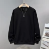 F21 round neck sweatshirt black