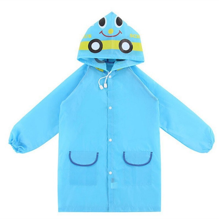 Children's pullover raincoat kindergarten boys and girls baby raincoat student poncho spot