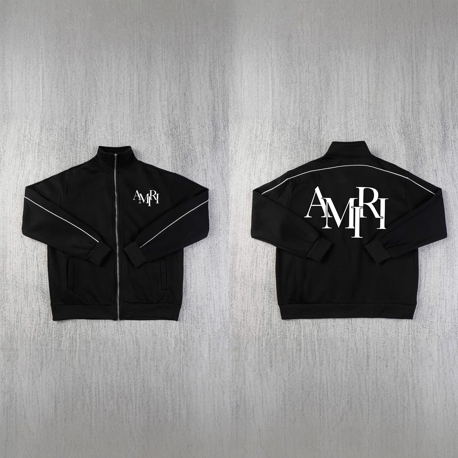 AMIRI 24SS 신상 가을 겨울 스웨터 올매치 레터 재킷 동스타일 카디건 코트 야구 재킷 바지 슈트