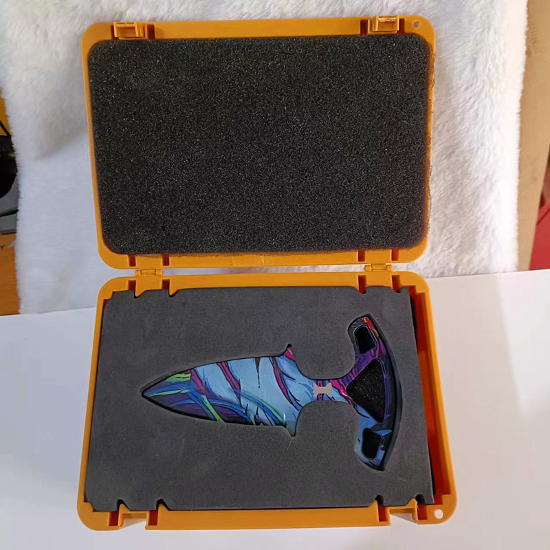 Navaja Mariposa de Entrenamiento de Acero Inoxidable Sin Filo para Principiantes y Juego CS image 25