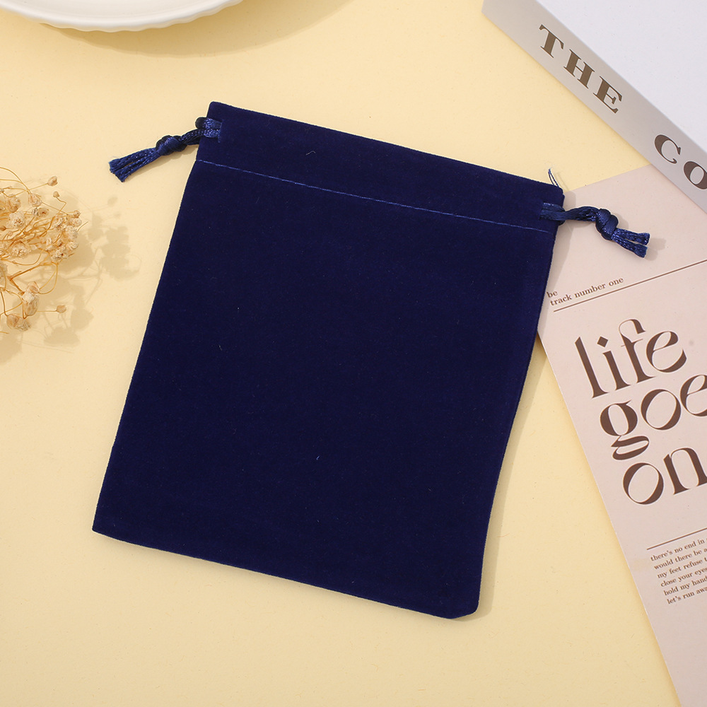 Bolsas de tela de terciopelo, bolsas de tela de terciopelo cerradas, joyas, bolsas de tela de terciopelo de alta calidad, cuerdas coreanas image 16