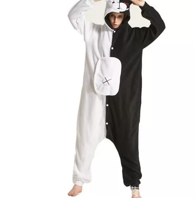 [Японская оригинальная версия Rilakkuma Kigurumi взрослый комбинезон пижама Мишка-падер]
