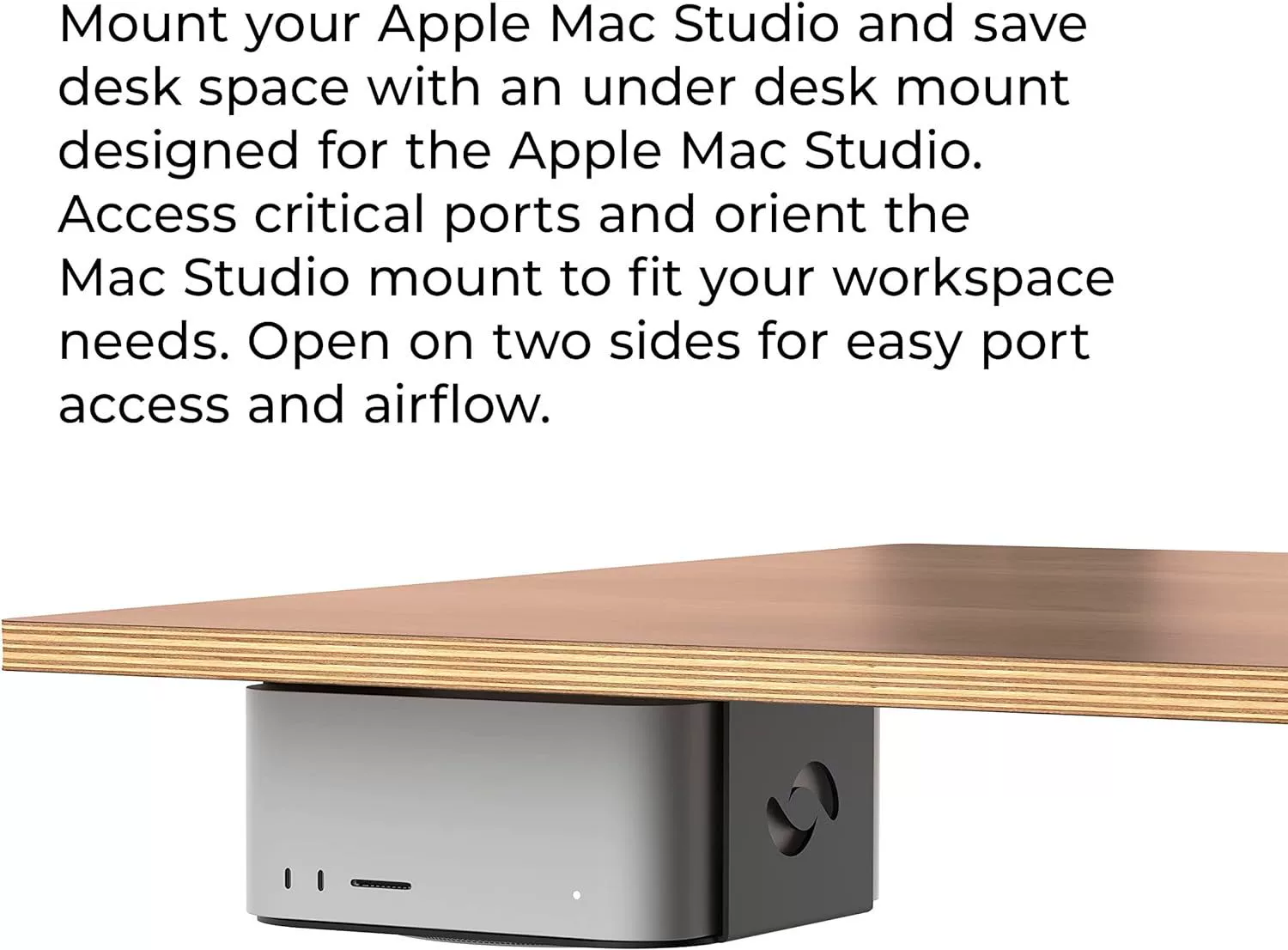 Крепление под стол HumanCentric, совместимое с Mac Studio Mou