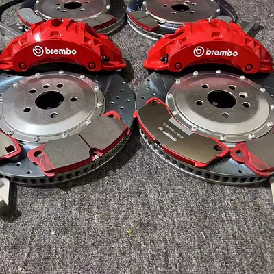 Piston Set, Brake caliper cover - brembo-19z-six-piston-front-wheel-pair