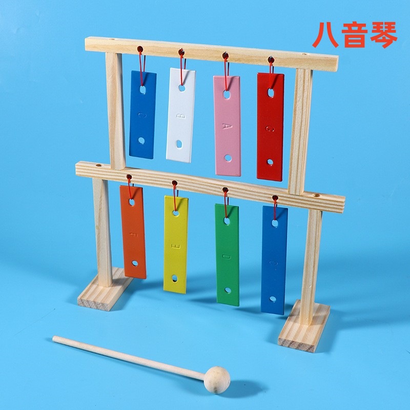 国境を越えて人気の科学教育知育玩具、木製花の手作りDIY小物製作キット、子供向け模型玩具材料パック