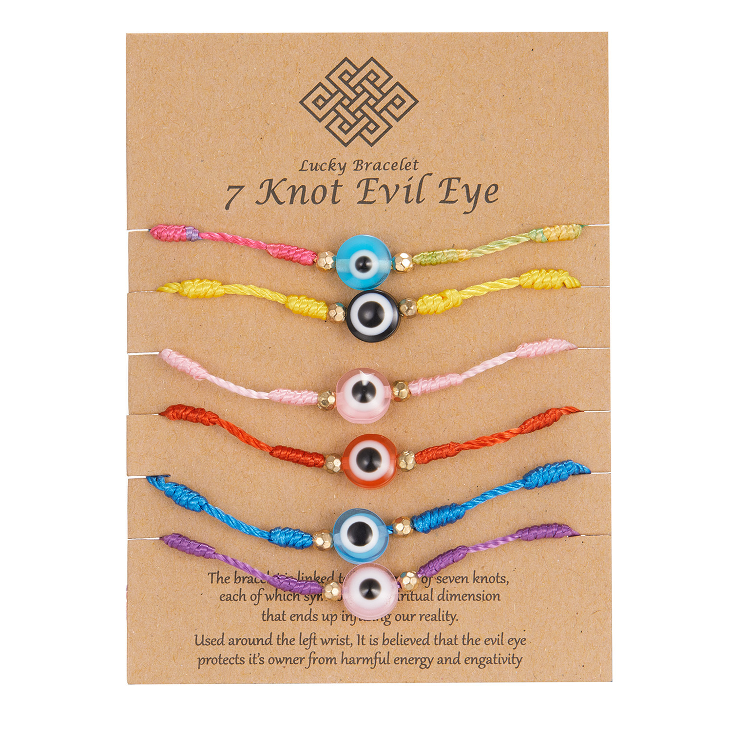 Fashion Eye Alloy Resin Knitting Unisex Bracelets 1 Piece