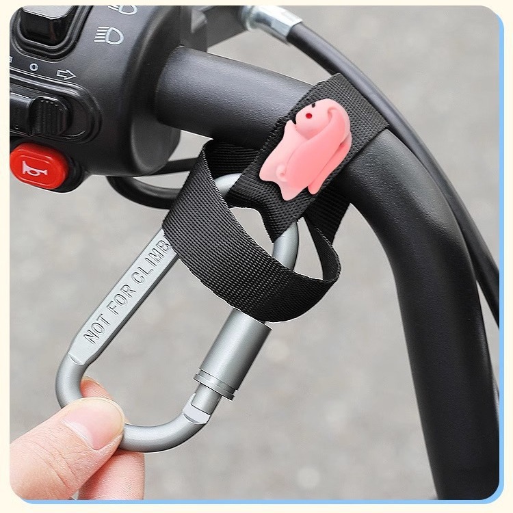 gancho de vehículo eléctrico frontal batería general bicicleta motocicleta gancho de casco para llevar hebilla