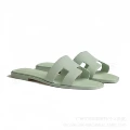 Full Coverage Light Green Sheepskin Grain