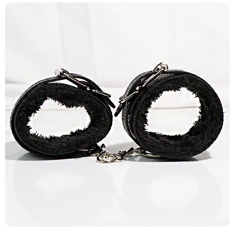 Adult Bondage Kit with Hand and Foot Cuffs, Neck Cuff, Eye Mask and Nipple Clamps — detail image 25