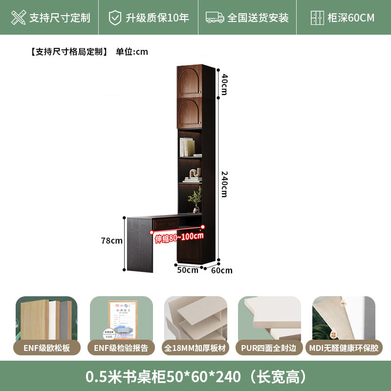 中古风实木衣柜骨骼线卧室家用收纳衣橱复古法美式胡桃色高档柜子|undefined