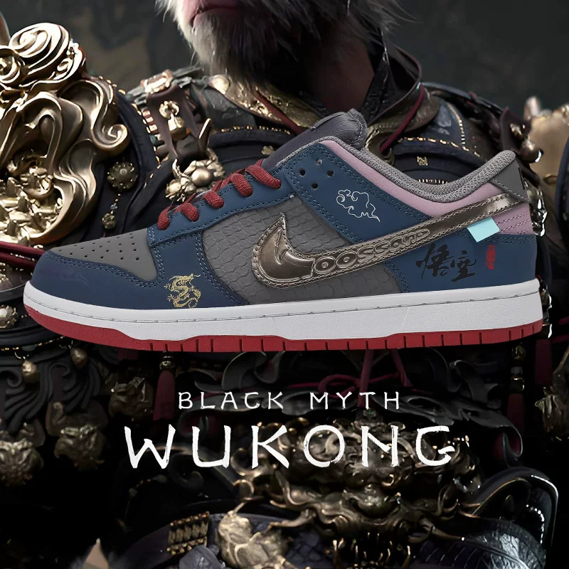 【Фабрика Путиан】Мужская обувь Monkey King SB Black Myth Wukong новые досочные кроссовки, школьная обувь, женские ботинки
