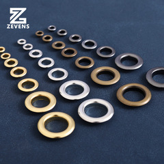 Copper gas eyes, chicken eye buttons, brass electroplated gas eyes, all-copper gas eye chicken eye buttons for leather goods hardware