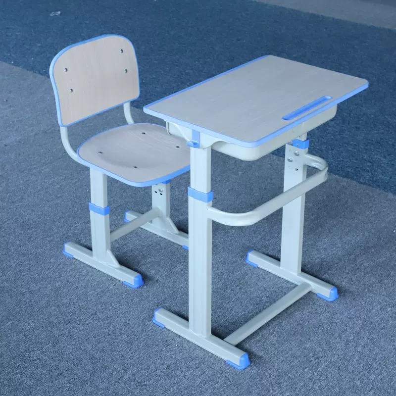 中小学生课桌椅儿童升降单人学习桌学校培训辅导班桌椅学生专用