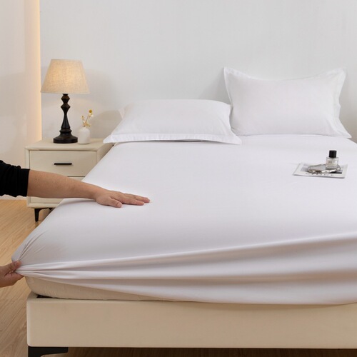 Cross-border waterproof soft skin friction color bedspread dust cover for memory foam mattress protection cover for foreign trade wholesale