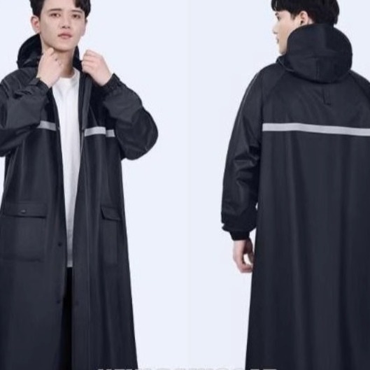 Raincoat Long Full-body Anti-rainstorm Suit Men's One-piece Adult Riding One-piece Electric Car Motorcycle Poncho