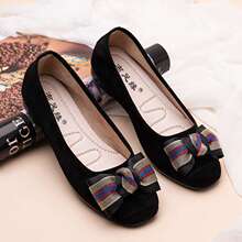 老北京布鞋秋季2025女款单鞋妈妈鞋时尚软底透气平底舒适女鞋