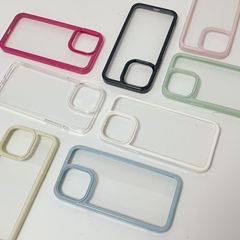 太空殼亞克力適應蘋果15promax手機殼14高級感13Pro硬殼12亞克力