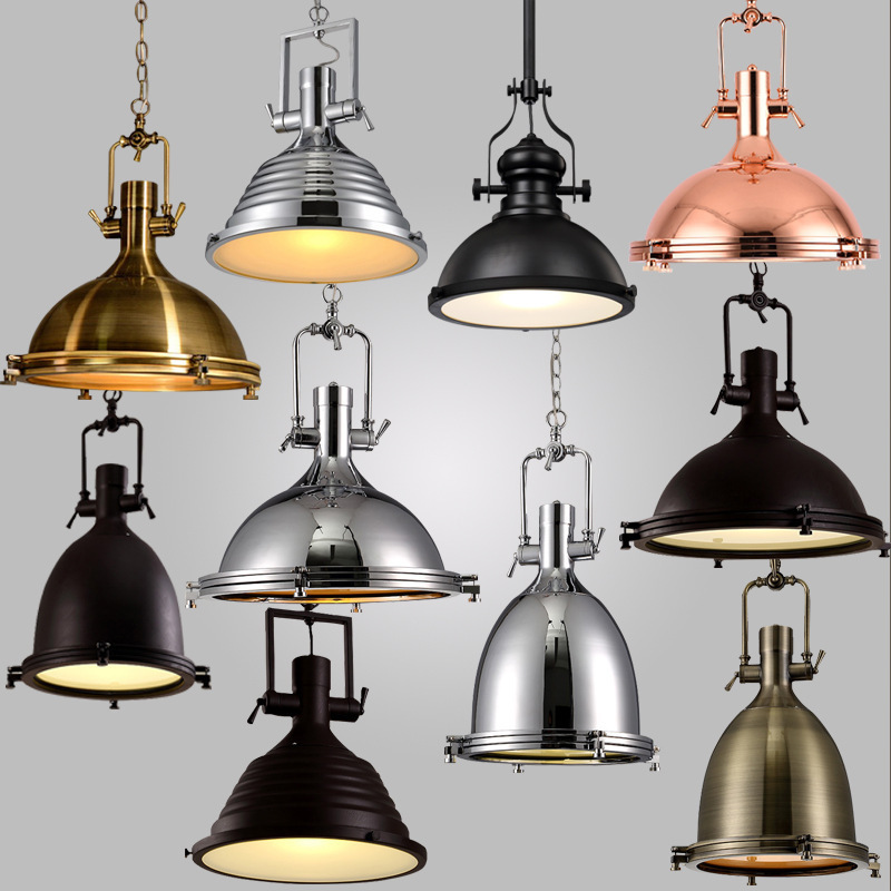 For export Amazon retro industrial wind lighting Robles iron chandelier factory inventory sufficient AliExpress