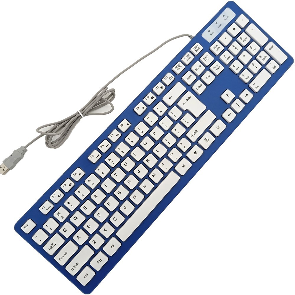 Синяя клавиатура