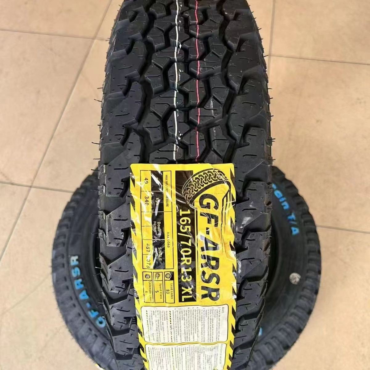 At Off-Road Tire 165/70R13 Off-Road at Tire with Wuling Zhiguang Beidou Star Modification 165/70/13