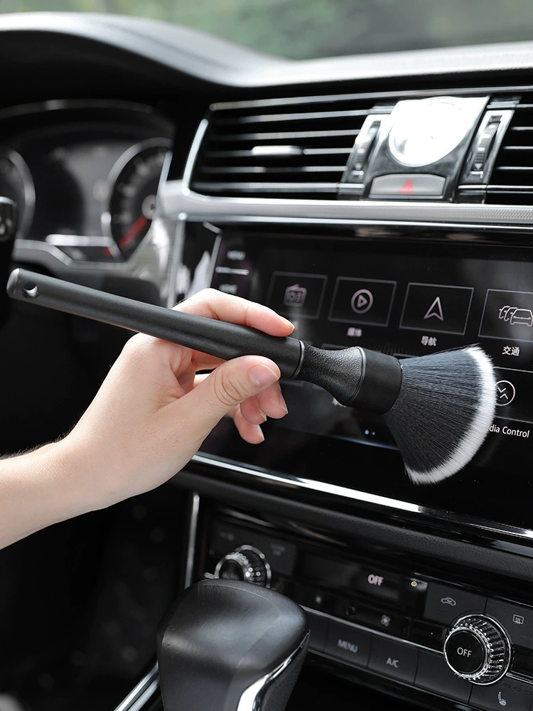 Автомобильные инструменты для очистки салона кондиционера Выход воздуха Чистка щетки для автомобиля Мягкая щетка для щетки