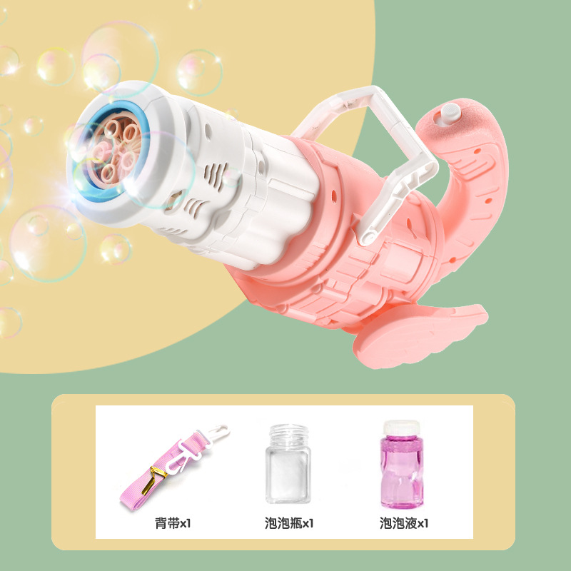 Automatic bubble machine