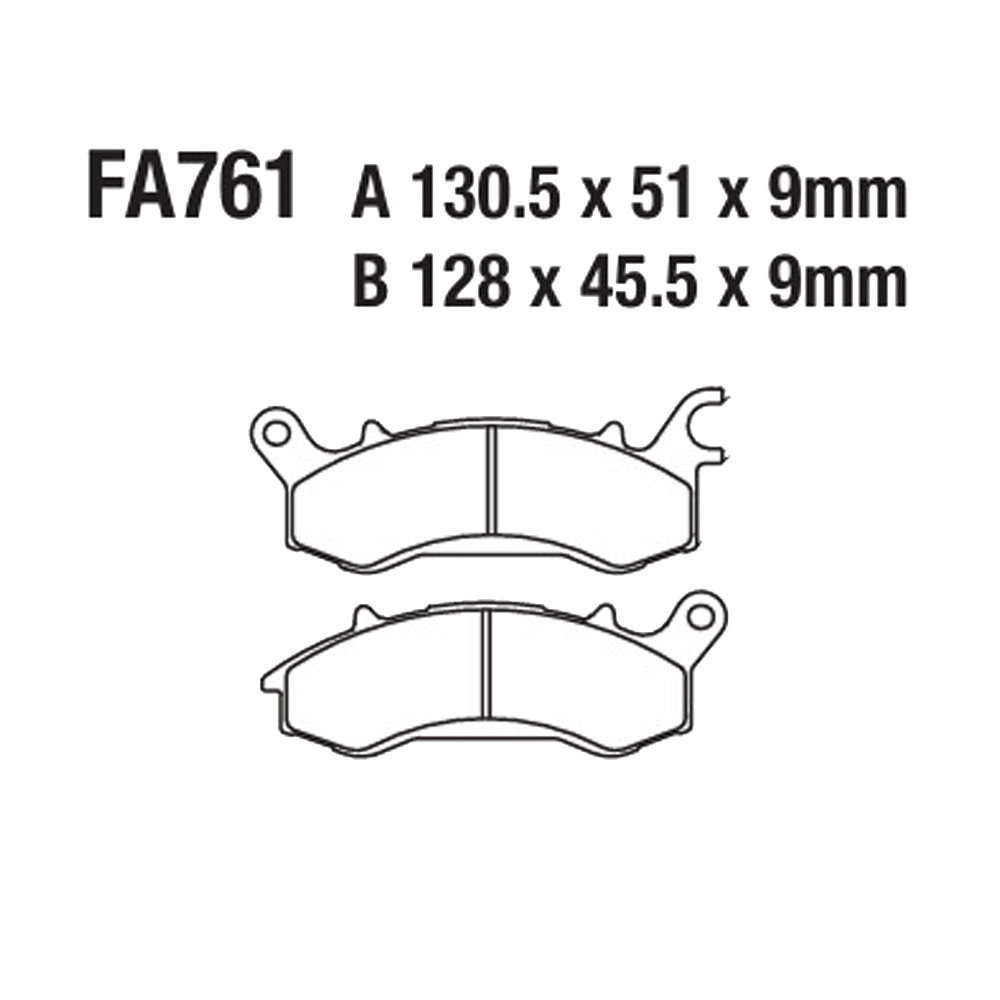 Motocicleta freno de goma