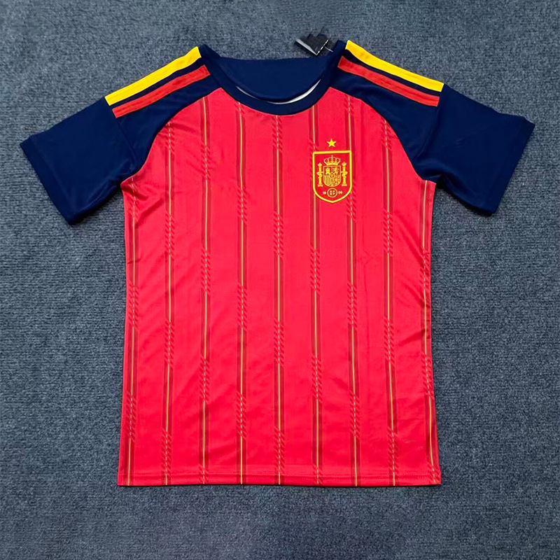 2627 versión explosiva de la camiseta del equipo nacional del club, la fuente de la camiseta de fútbol de manga corta al por mayor de un lote