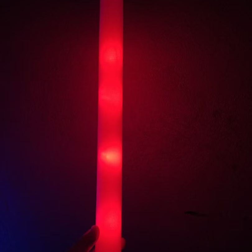 Palos de luz accesorios de concierto personalizados palos de luz logo palos de luz coloridos barra de luz al por mayor atmósfera colorida de mano