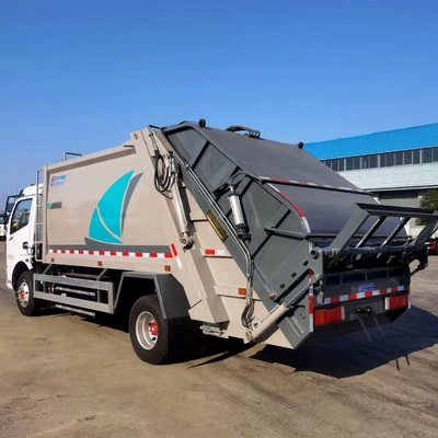 New Energy Fully Automatic Compressed Garbage Truck Has Low Cost, Green Environmental Protection and Intelligent Operation