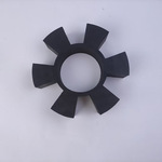 橡胶梅花六角垫缓冲垫t型橡胶聚氨酯弹性块电机水泵轮胶圈牛筋