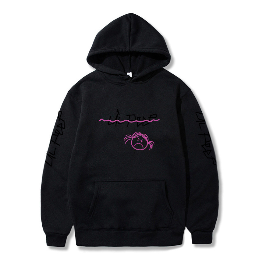 Suéter deportivo hip-hop de comercio exterior sudadera con capucha LIL PEEP otoño e invierno suéter casual europeo y americano suéter para hombre