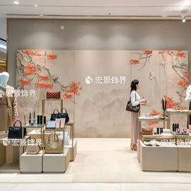 背景软包;墙布;花边