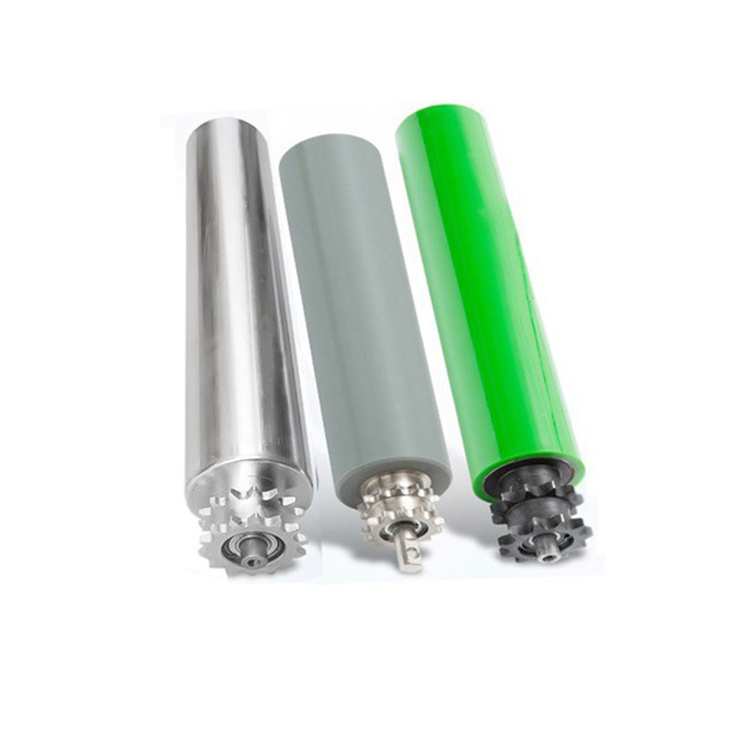 Fabricantes de rodillos recubiertas de caucho de poliuretano, rodillos recubiertas de silicona, ruedas dentadas de una y dos hileras, rodillos de nylon