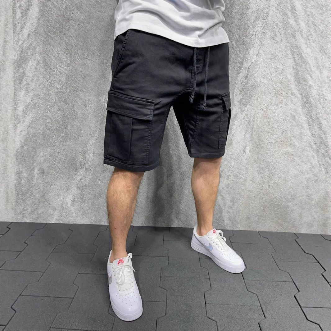 New Foreign Trade Fashion Summer Men's Multi-Pocket Cargo Shorts Loose Outdoor Casual Shorts