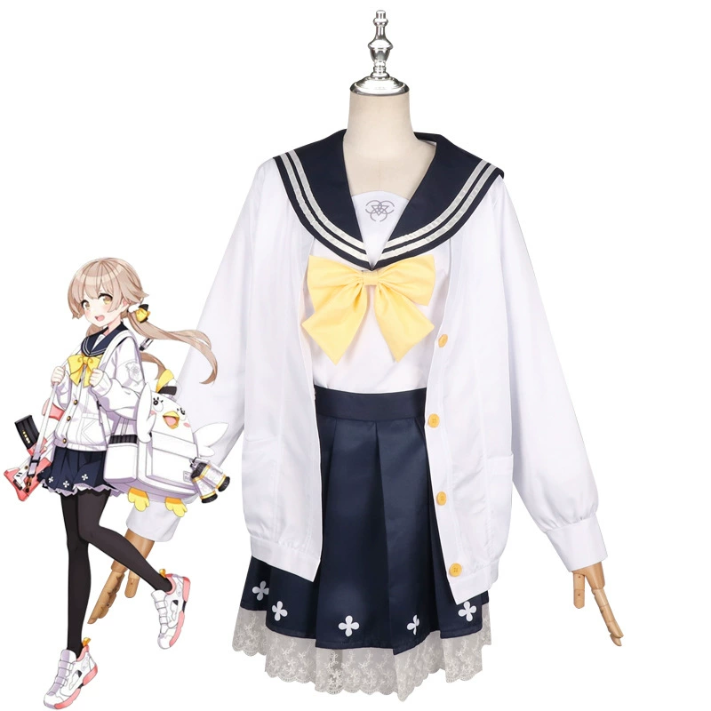 Blue Archives COS Server Ribu Meiji Sailor Uniform Game Blue Archives COSPLAY Аниме сервер