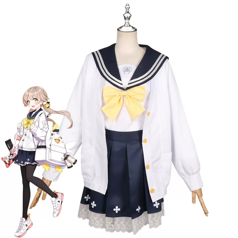 Blue Archives COS Server Ribu Meiji Sailor Uniform Game Blue Archives COSPLAY Аниме сервер