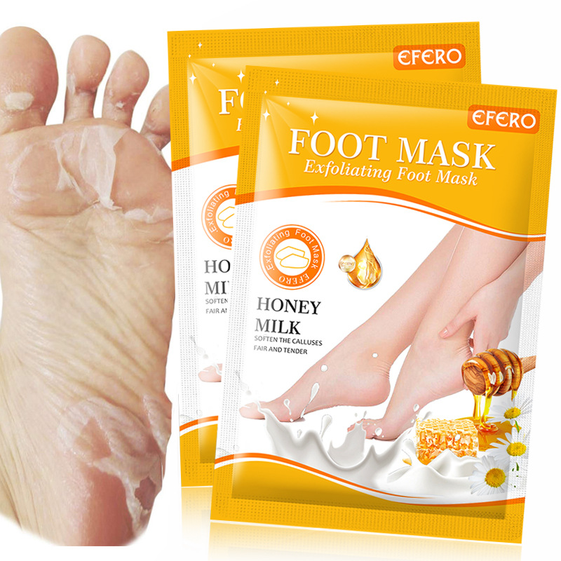 Efero Honey Foot Mask, Foot Peel for Dead Skin, Calluses & Rough Areas – Premium Brand Available on AliExpress and Amazon