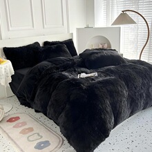 J 74467 Plush Mink Fleece Bedding Set ˮ�����ļ���