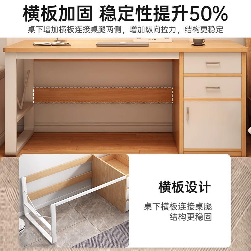 Escritorio de computadora dormitorio escritorio de escritorio para estudiantes escritorio de escritura simple alquiler con cajón escritorio de oficina